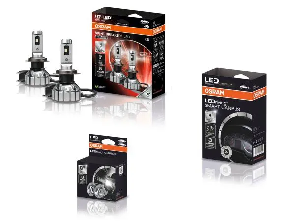 OSRAM Night Breaker H7 LED GEN3 SMART Abblendlicht SET für Opel Astra J Typ P-J ab 2009
