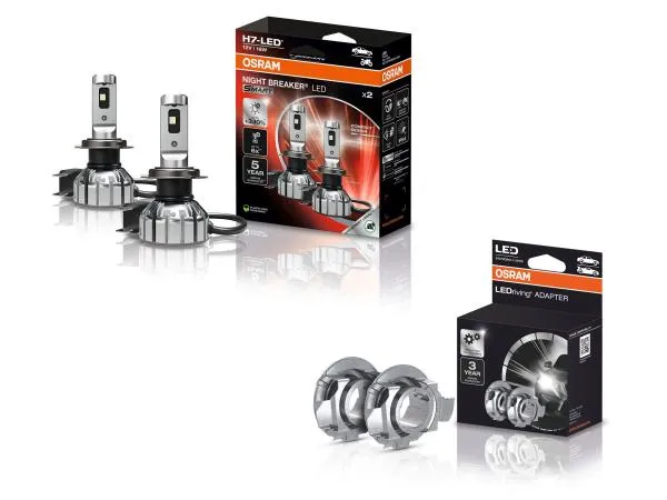 OSRAM Night Breaker H7 LED GEN3 SMART Abblendlicht SET für VW Golf 7 VII Facelift ab 2017