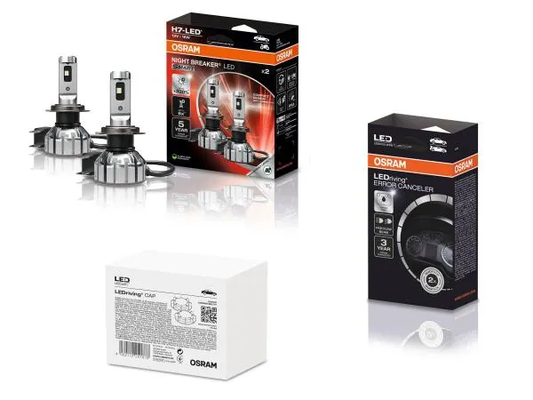 OSRAM Night Breaker H7 LED GEN3 SMART Abblendlicht SET für VW Passat 3C B7 2010-2015