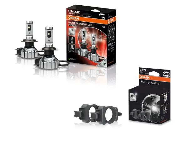 OSRAM Night Breaker H7 LED GEN3 SMART Fernlicht SET für Peugeot 208 Facelift 2015-2019