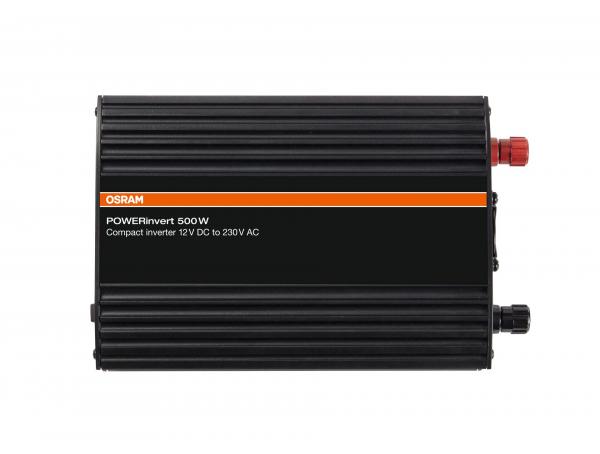 OSRAM POWERinvert 500W Spannungswandler 12V auf 230V USB Inverter - OEINVU500