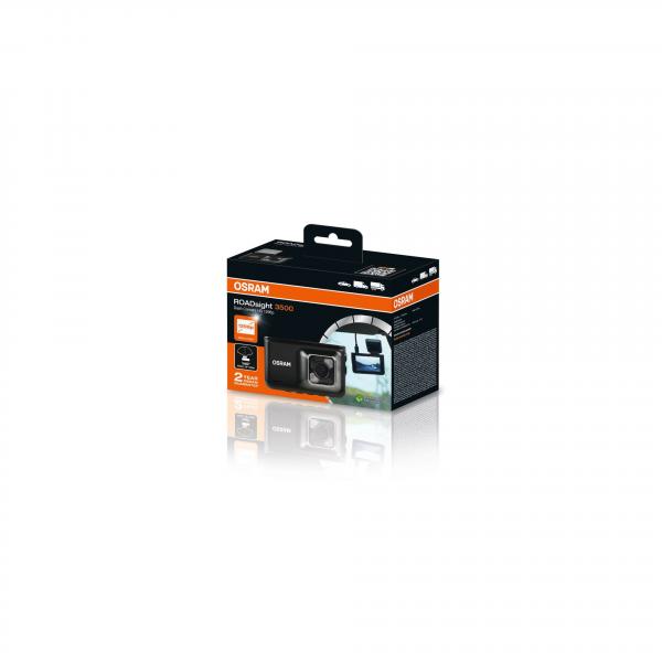 OSRAM ROADsight 3500 Dashcam 1296p 140° GPS HDR Parkmodus 3 Zoll - ORSDC3500