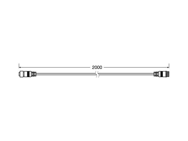 OSRAM ROADsight OCSE20N Verlängerungskabel 20m für OCS700N Rückfahrkamera - OCSE20N