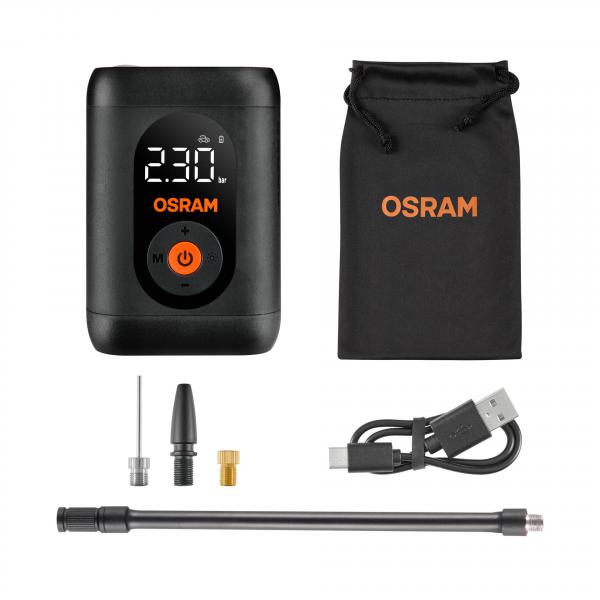 OSRAM TYREinflate 1600 ESSENTIAL 12V Reifenpumpe Luftkompressor Reifenfüller - OTI1600ESN