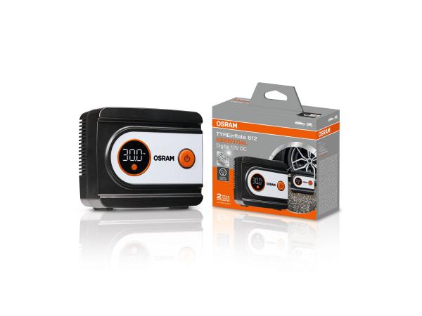 OSRAM TYREinflate 612 ESSENTIAL 12V Reifenpumpe Luftkompressor Reifenfüller - OTI612ESN