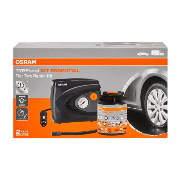 Preview: OSRAM TYREseal ESSENTIAL KIT Reifenpannenset Reifendichtmittel 450 ml - OTSK6ESN