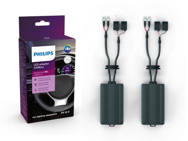 Philips 3 in 1 CAN-Bus H1 LED Adapter für Ultinon Pro6000 H1 LEDs - 18962X2