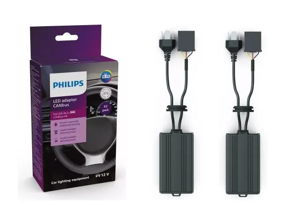 Philips CAN-Bus H4 LED Adapter für Ultinon Pro6000 H4 LED Abblendlicht - 18960X2