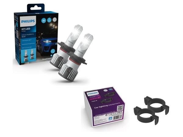 Philips H7 LED Pro6000 +450% Boost  Abblendlicht Set für Citroen C3 lll Typ S 2016-2020