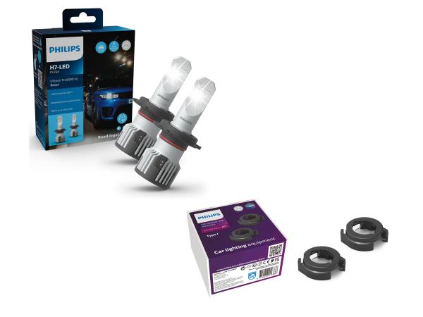 Philips H7 LED Pro6000 +450% Boost  Abblendlicht Set für Renault Megane llll Typ RFB 2016-​2020