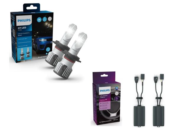 Philips H7 LED Pro6000 +450% Boost  Abblendlicht Set für VW T-Cross Typ C1 ab 2018