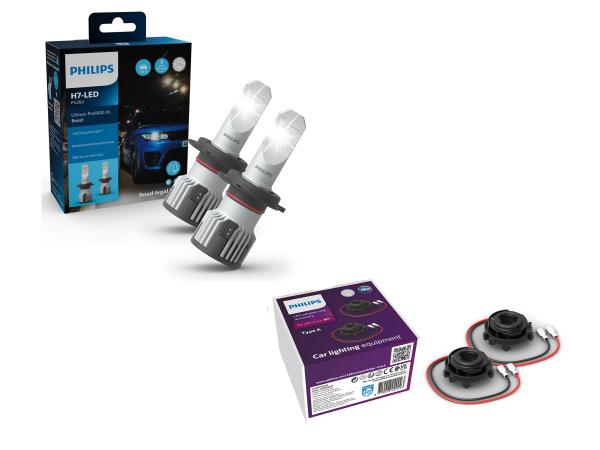 Philips H7 LED Pro6000 +450% Boost  Abblendlicht Set für Westfalia Jules Verne Typ 639 / 639/5 ab 2016