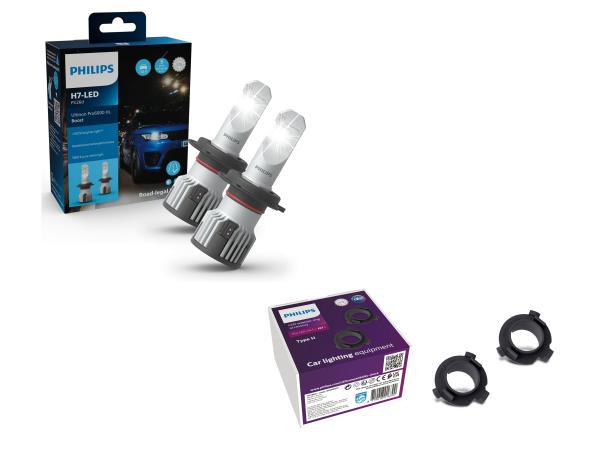 Philips H7 LED Pro6000 Boost Abblendlicht Set für Kia Ceed Cee'd 2012-2018