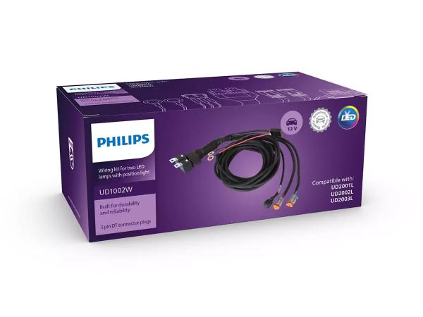 Philips Kabelbaumset für LED Zusatzscheinwerfer UD1002W 2XDT3 - LUMUD1002WX1