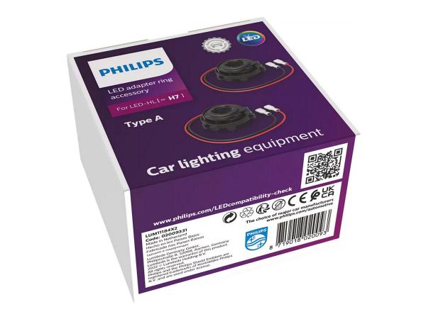 Philips Montagehalterung Adapter Ring Typ A für Ultinon Pro6000 H7 LED - 11184X2