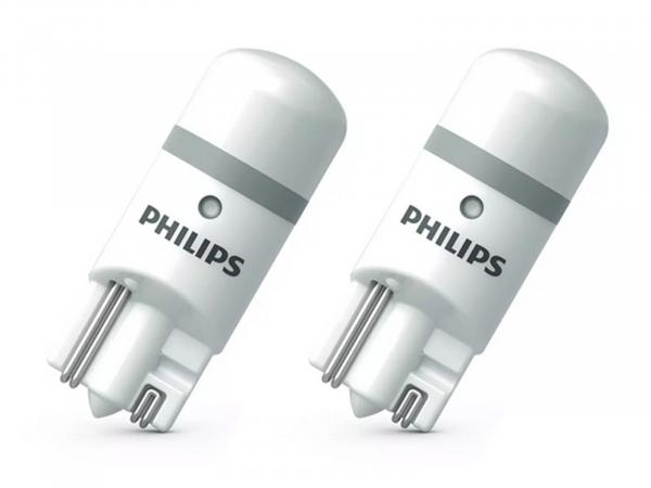 Philips Ultinon Pro6000 W5W-LED mit Straßenzulassung 6000K DuoBox 11961HU60X2