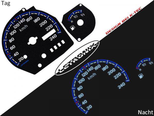 Plasma Tacho Tachoscheiben Ford Ka 20-240Km/h o. DZM