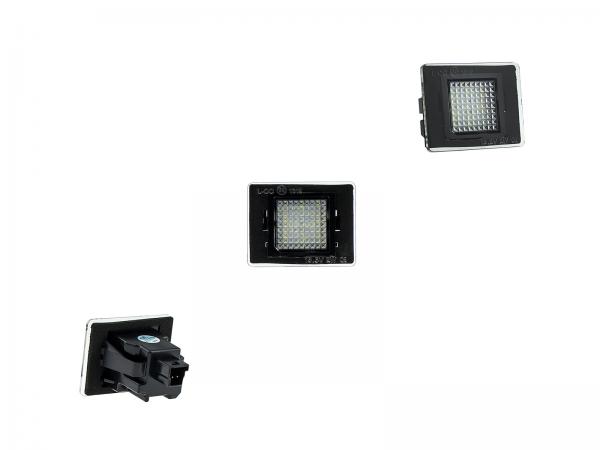 Preview: SMD LED Kennzeichenbeleuchtung für Mercedes GLA-Klasse X156 ab 2014