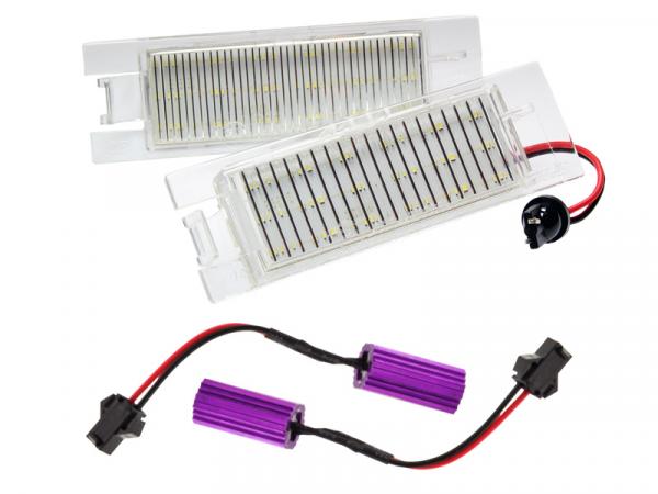 SMD LED Kennzeichenbeleuchtung Module für Fiat Bravo Typ 198 2007-2014