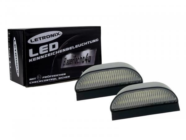 SMD LED Kennzeichenbeleuchtung Module Universal 12V-24V 6000K B75xH35xT50mm