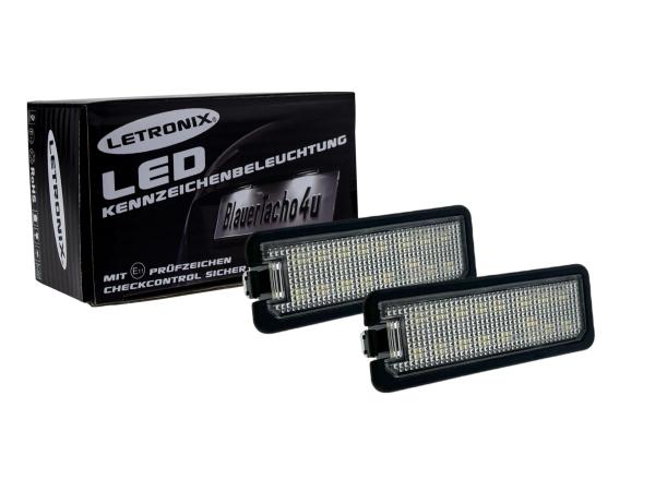 Porsche LED-Kennzeichenlicht Module mit E-Prüfzeichen