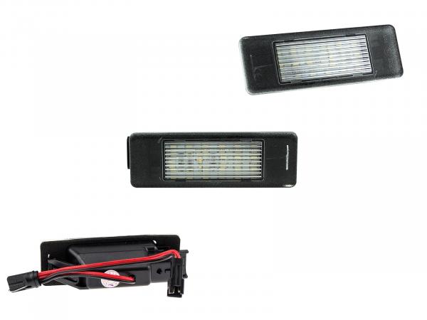 SMD LED Kennzeichenbeleuchtung für Nissan Juke F15 ab 2010 E-Prüfzeichen