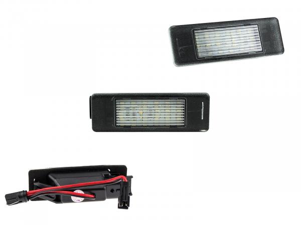 SMD LED Kennzeichenbeleuchtung für Nissan Pathfinder III R51 E-Prüfzeichen