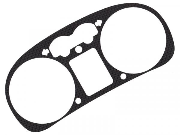 Tachoblende Carbon Tacho VW Golf 4 Bora