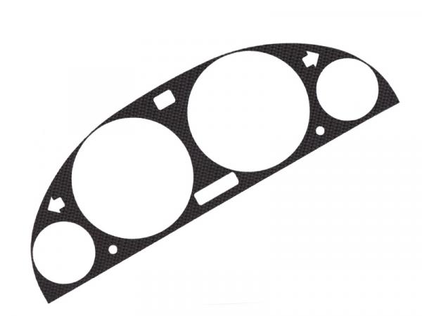Tachoblende Carbon Tacho passend für BMW E38 7er, E39 5er