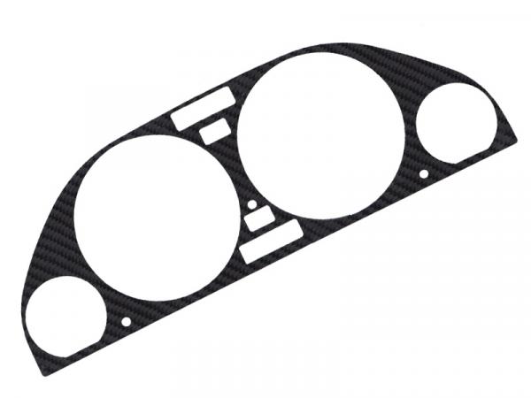 Tachoblende Carbon passend für BMW E32/E34