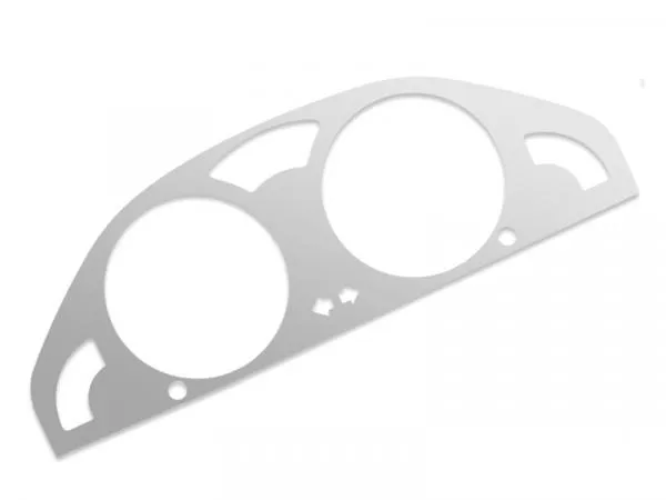 Tachoblende in Silber Blende Tacho für Citroen Saxo für Peugeot 106