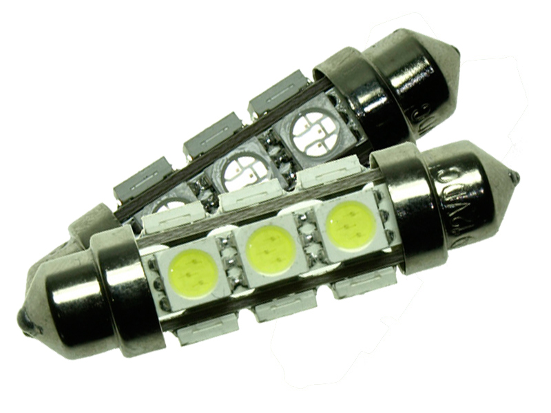 3D 8x5730 LED, 36mm Soffitte Innenraumlicht, CAN-bus, SMD LED Soffitten,  weiss, LED Soffitten, Auto Innenraumlicht, LED Auto Innenraumbeleuchtung