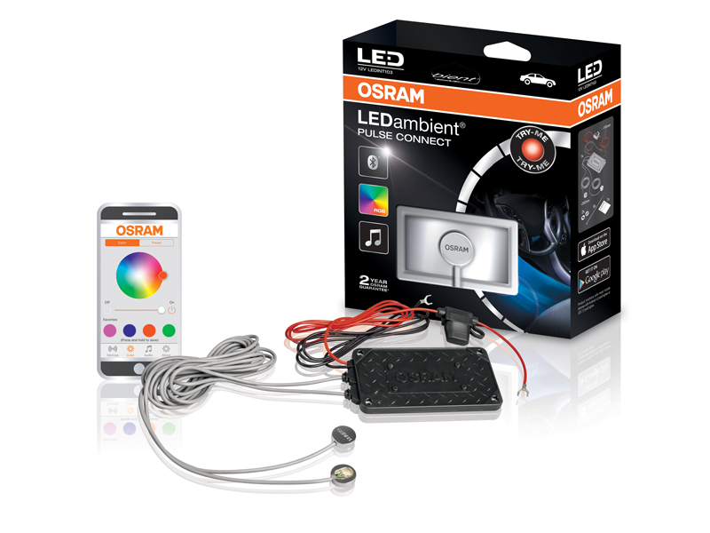OSRAM RGB LEDambient PULSE Connect Kit inklusive APP Bluetooth iOS & Android