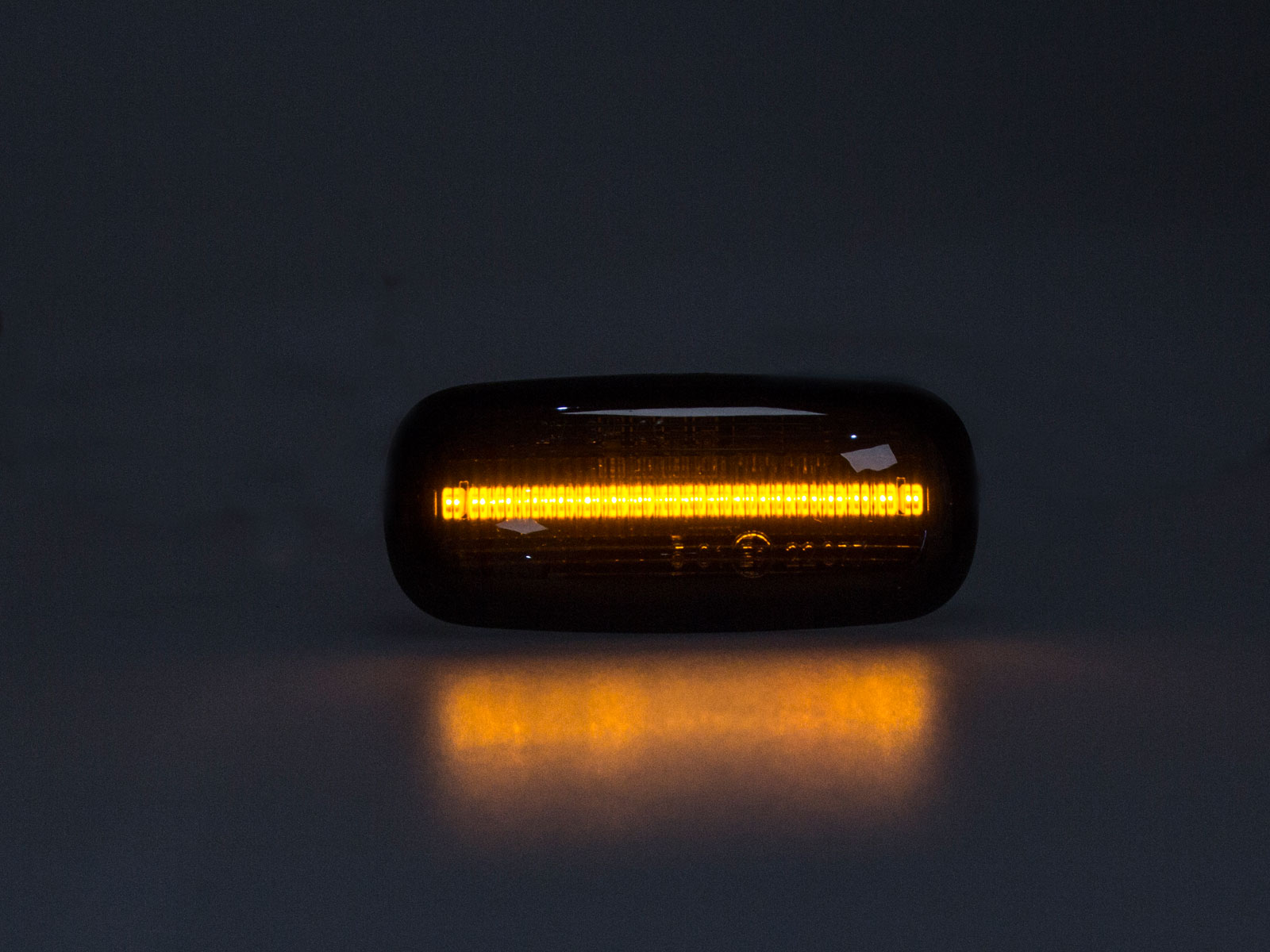 Premium 12 x LED Seitenblinker Blinker Smoke Schwarz