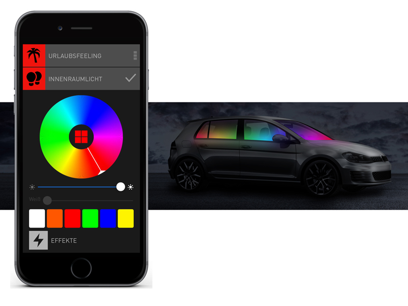 Bephos Rgb Led Innenraumbeleuchtung Hyundai I30n Pd Mit Panoramadach