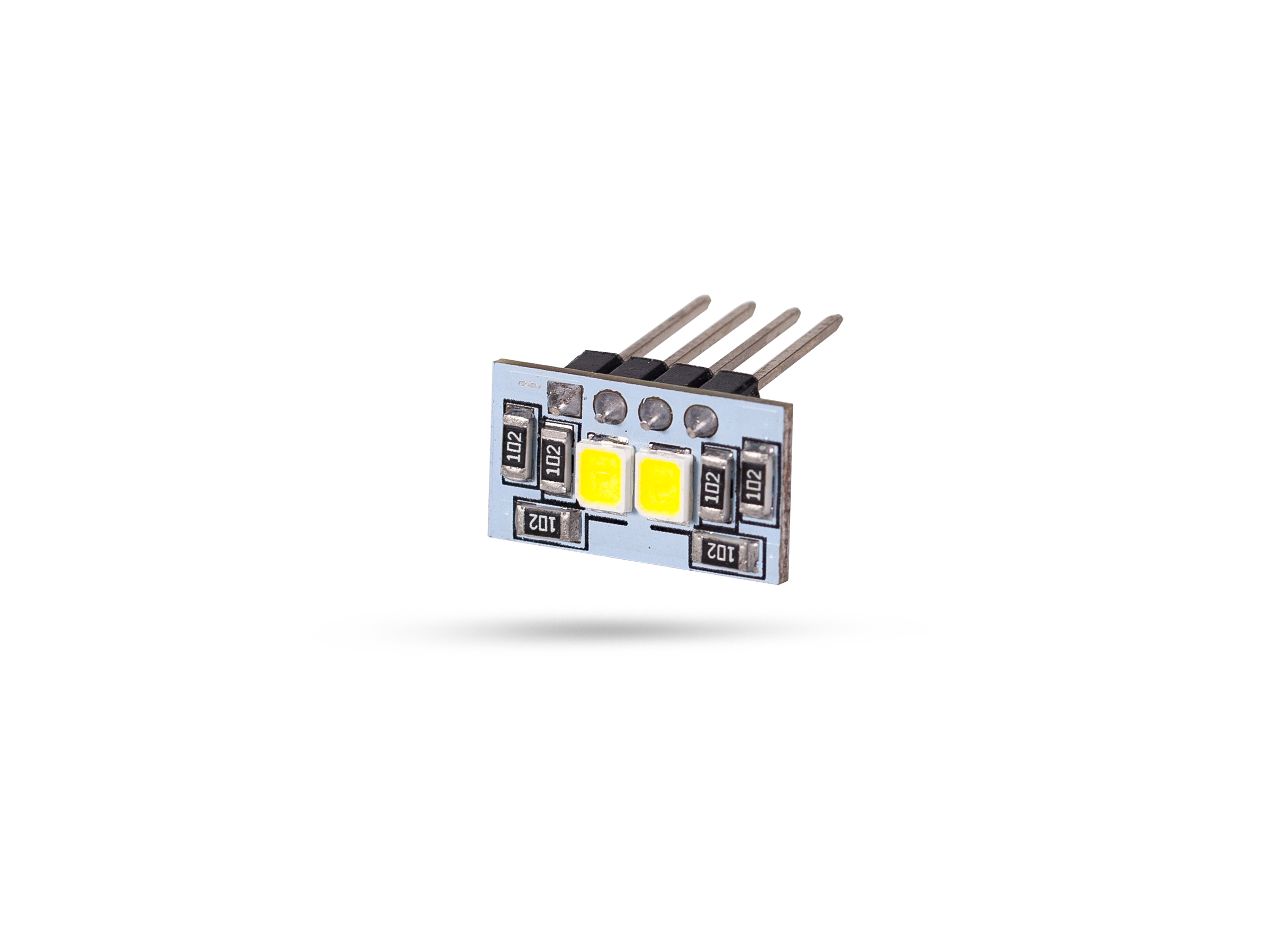 SMD für LED 2x Audi LETRONIX® 2835 Seat Modul Fußraumbeleuchtung für Platine und