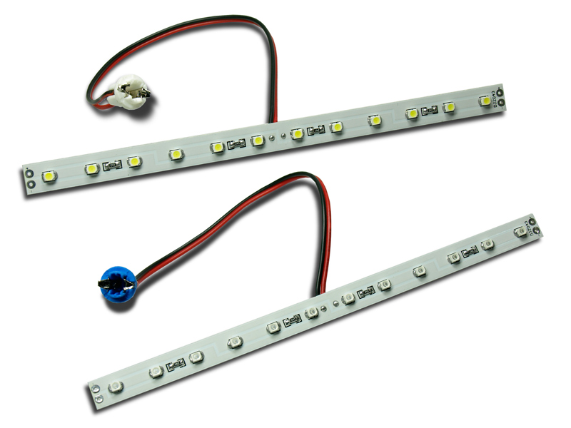 SMD LED Nachrüstsatz für beleuchtete Zeiger + 4x Tachonadeln in Blau