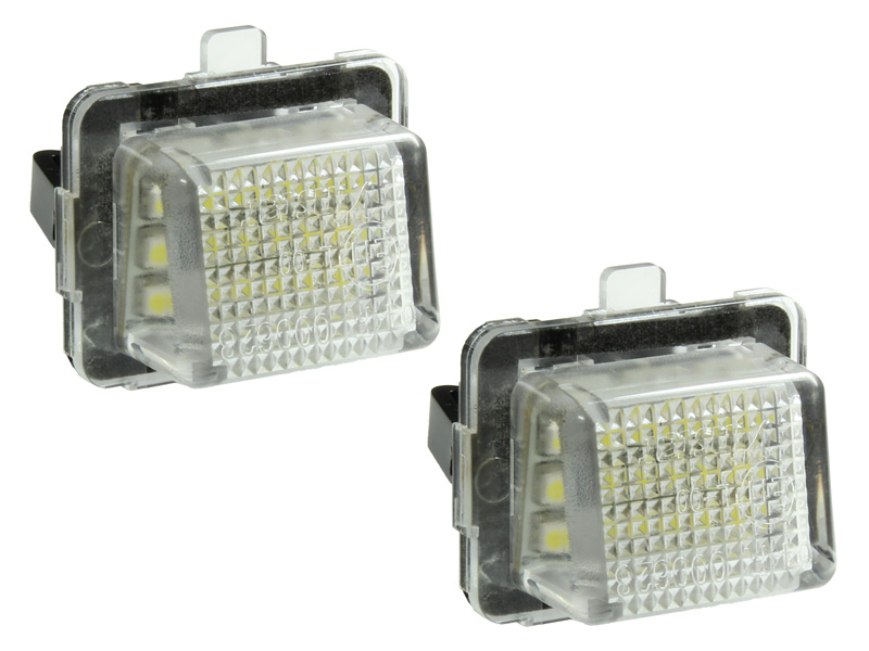 LED Kennzeichenbeleuchtung passt für Mercedes C W204/E W212/C207/CL C216/S  W221