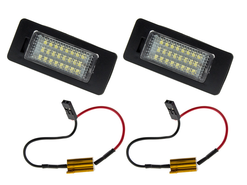 Original VW Audi SMD LED Kennzeichenbeleuchtung Kennzeichen