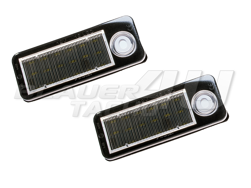 Upgrade LED Kennzeichenbeleuchtung für Audi A6 C5 (4B) Avant 97-04 kaltweiß