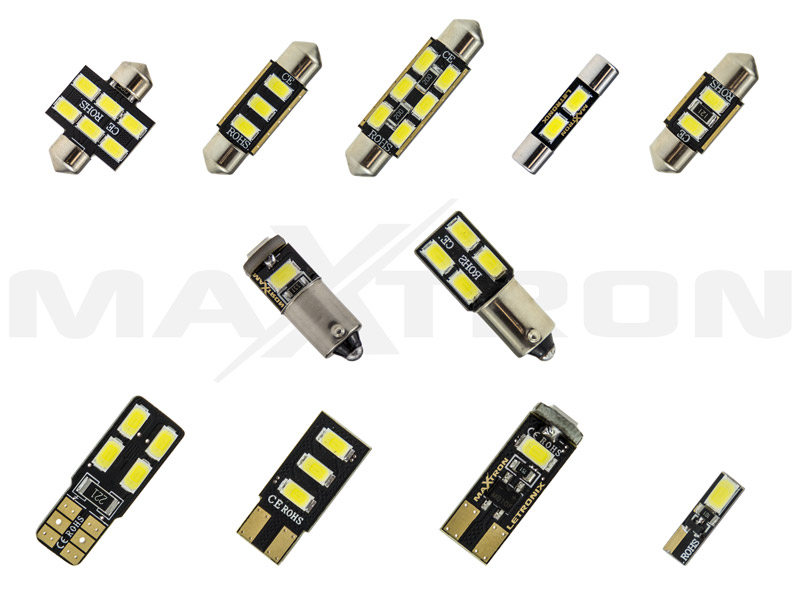 LED Soffitte C5W 39mm 6x 5630 SMD Weiß Canbus 