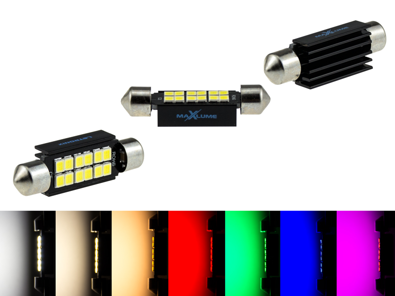 LED-Leiste 12V in Plexiglasrohr mit Stecker und Kupplung - CB-tec