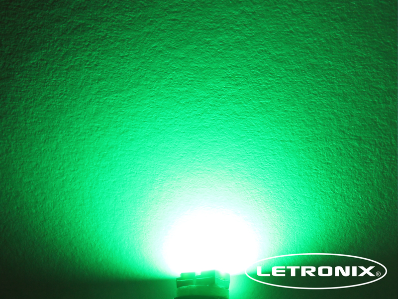 LETRONIX LED Leuchtmittel 1 SMD 3Chip T5 W2W Stecksockel Armaturenbeleuchtung 