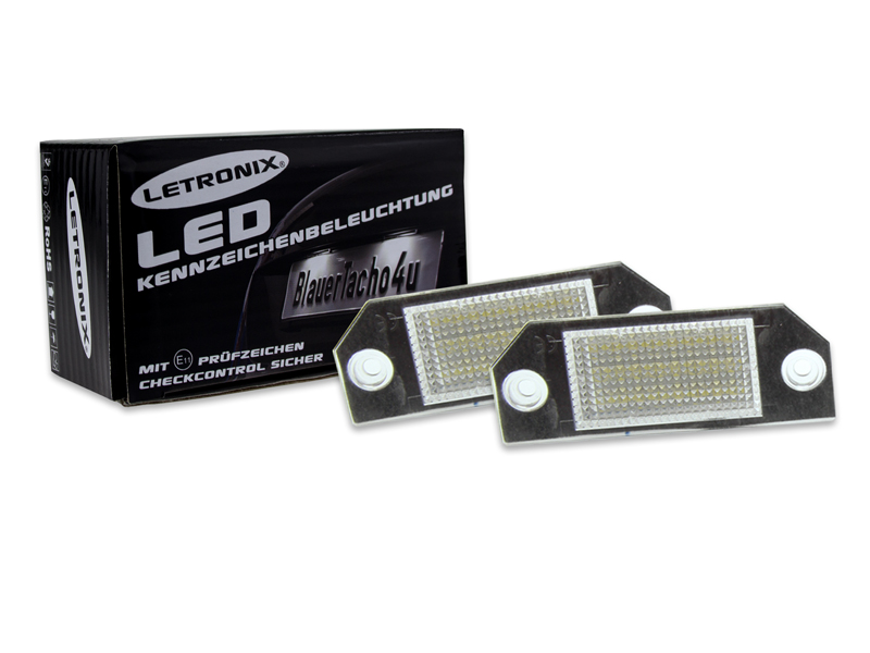 SW-Light LED Kennzeichenbeleuchtung für Ford Focus Mk2 / Focus C-Max /  06-08 - tuning online kaufen
