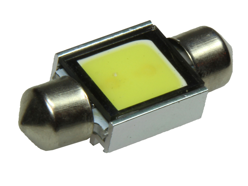 31mm LED Soffitte HPC HighPowerChip 2 Watt Weiß COB C5W