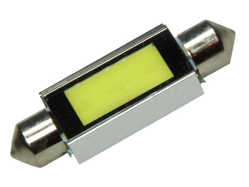 42mm LED Soffitte HPC HighPowerChip 3 Watt Weiß COB C10W