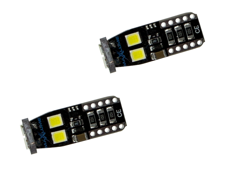 MaXlume® 6x SMD CAN-Bus LED Standlicht 360LM w5w T10 Glassockel