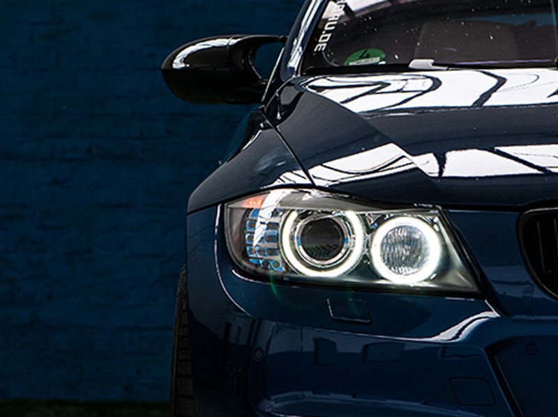 2x LED Angel Eyes Standlicht für BMW E90 E91 E92 E93 E60 E61 E70 E71 E84