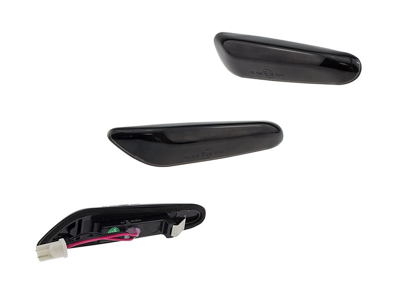 LED Seitenblinker Blinker Black Smoke Design passend für BMW X5