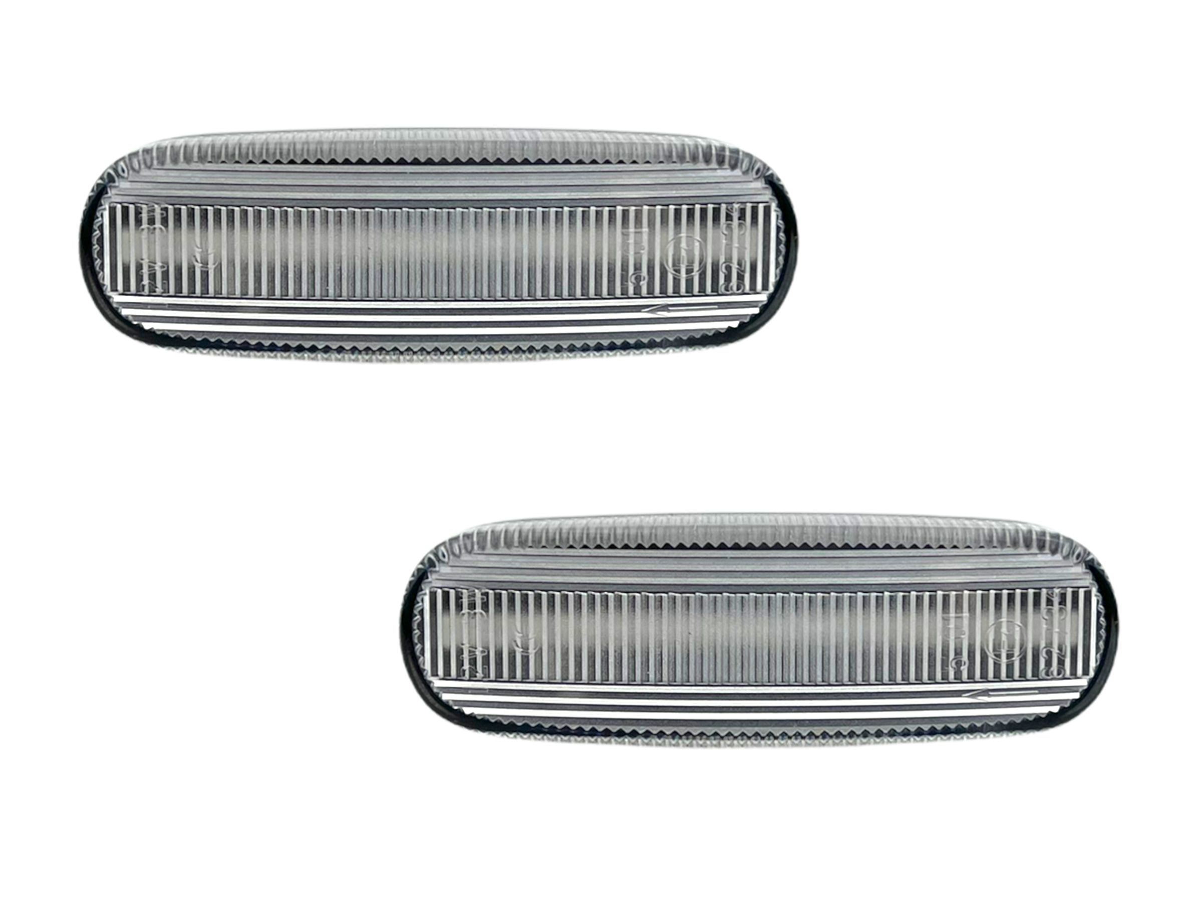 LED Seitenblinker Blinker Klar Silber Module Fiat Qubo Typ 225